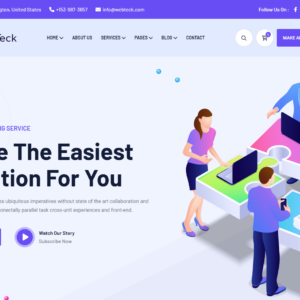Webteck - IT Solution and Technology HTML Template